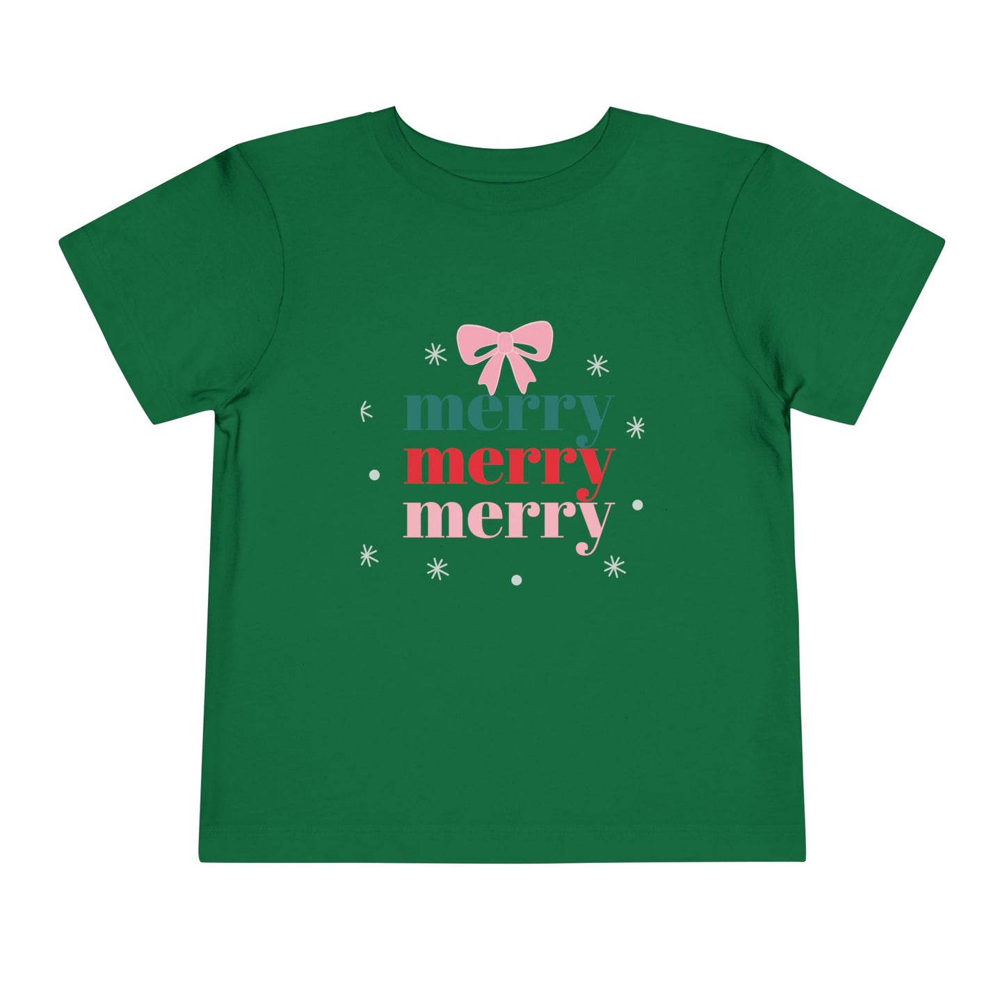 A Merry Toddler Christmas Tee