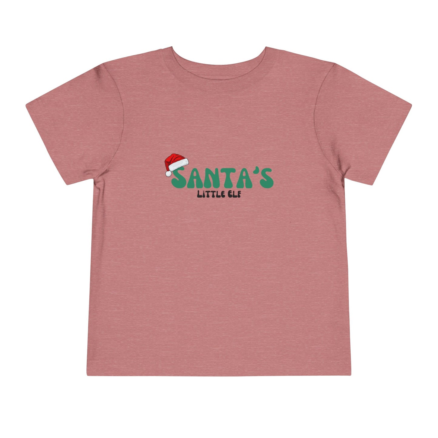 Santa's Little Elf Toddler Short Sleeve