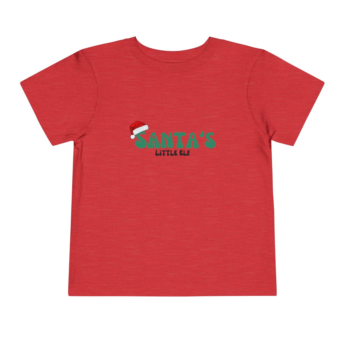 Santa's Little Elf Toddler Short Sleeve