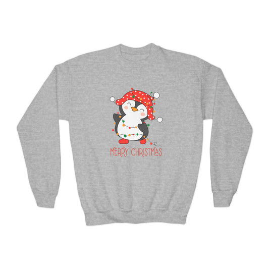 Merry Christmas Penguin Sweatshirt