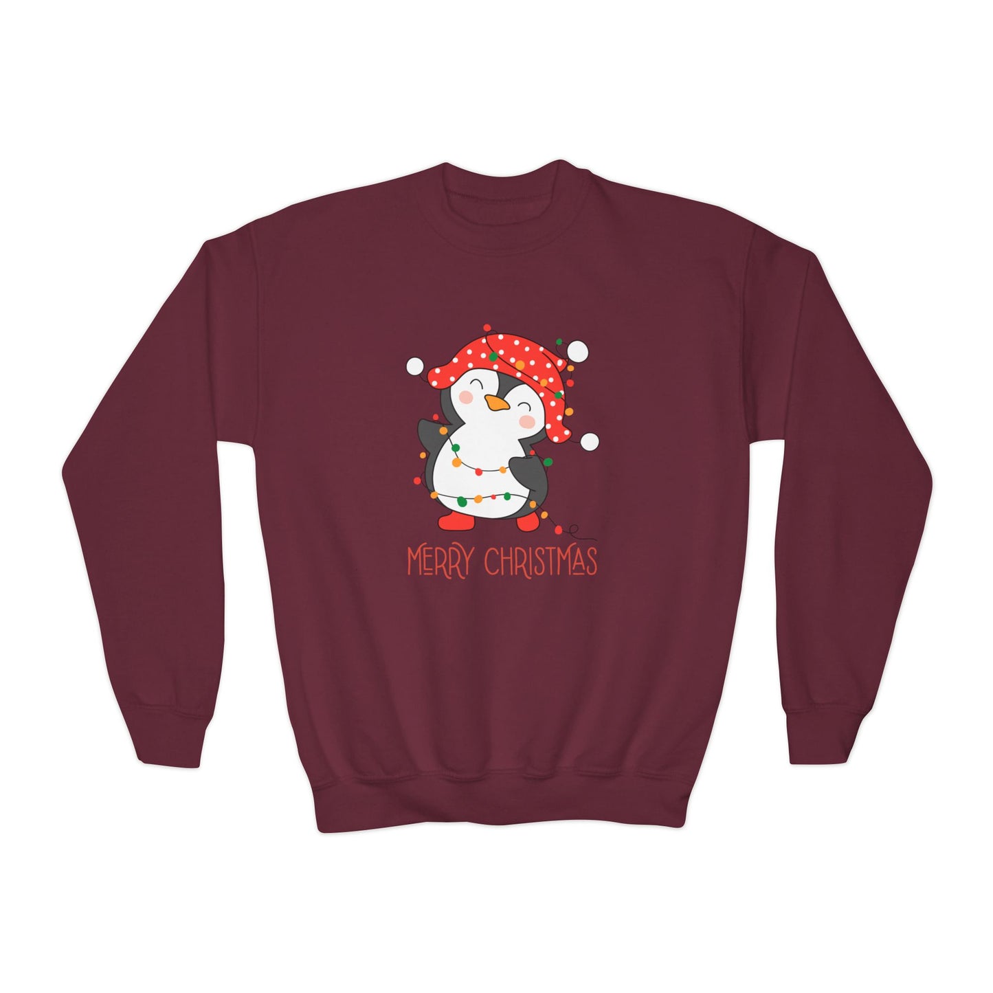 Merry Christmas Penguin Sweatshirt