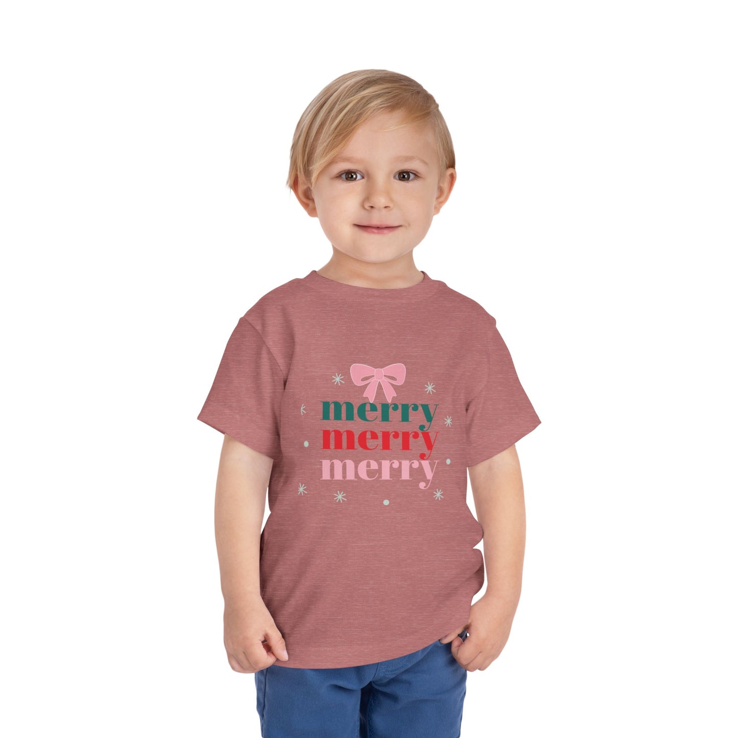 A Merry Toddler Christmas Tee