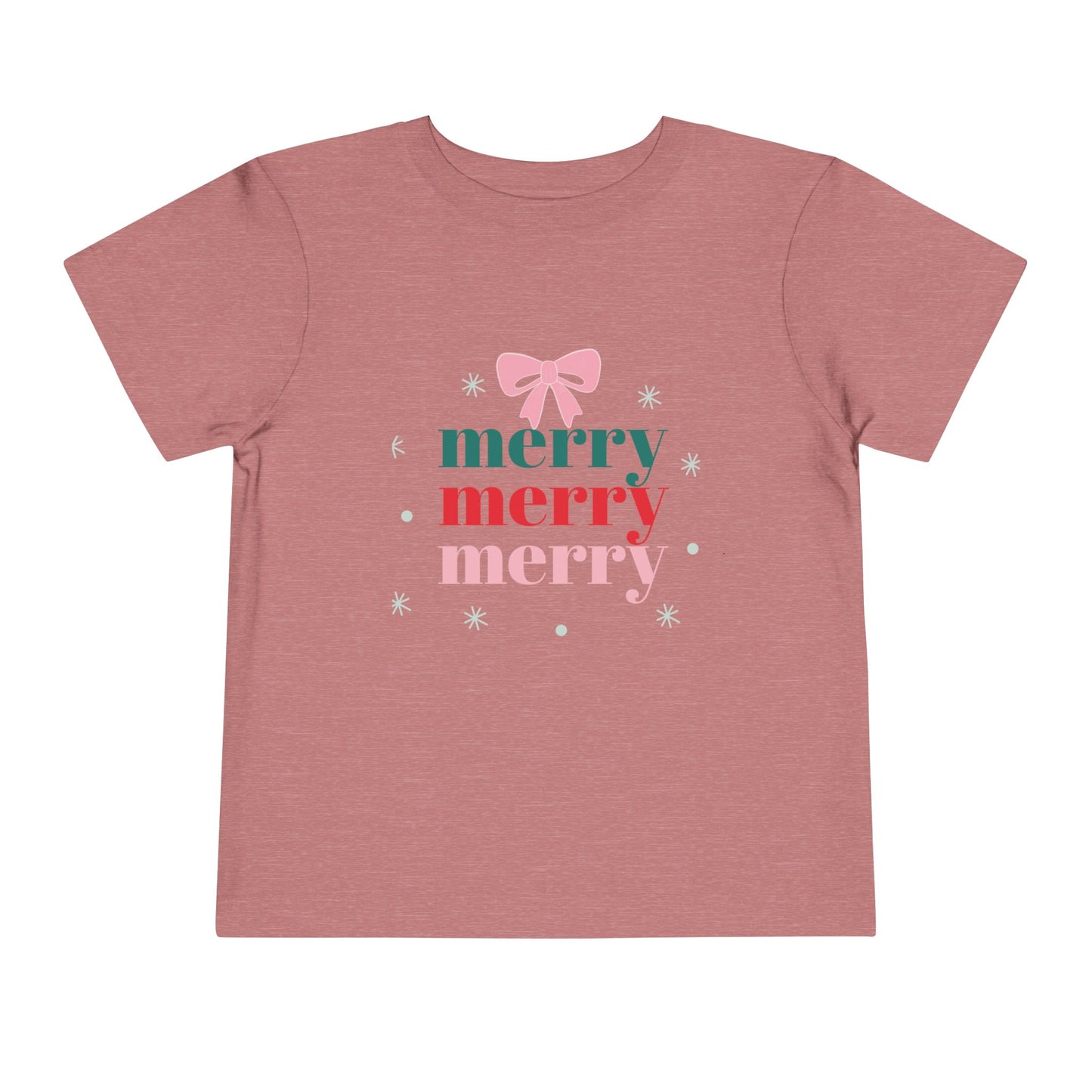 A Merry Toddler Christmas Tee