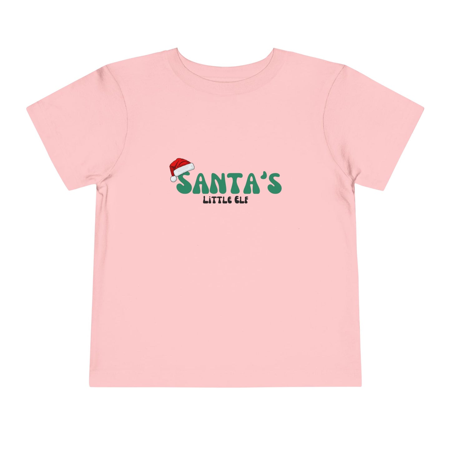 Santa's Little Elf Toddler Short Sleeve