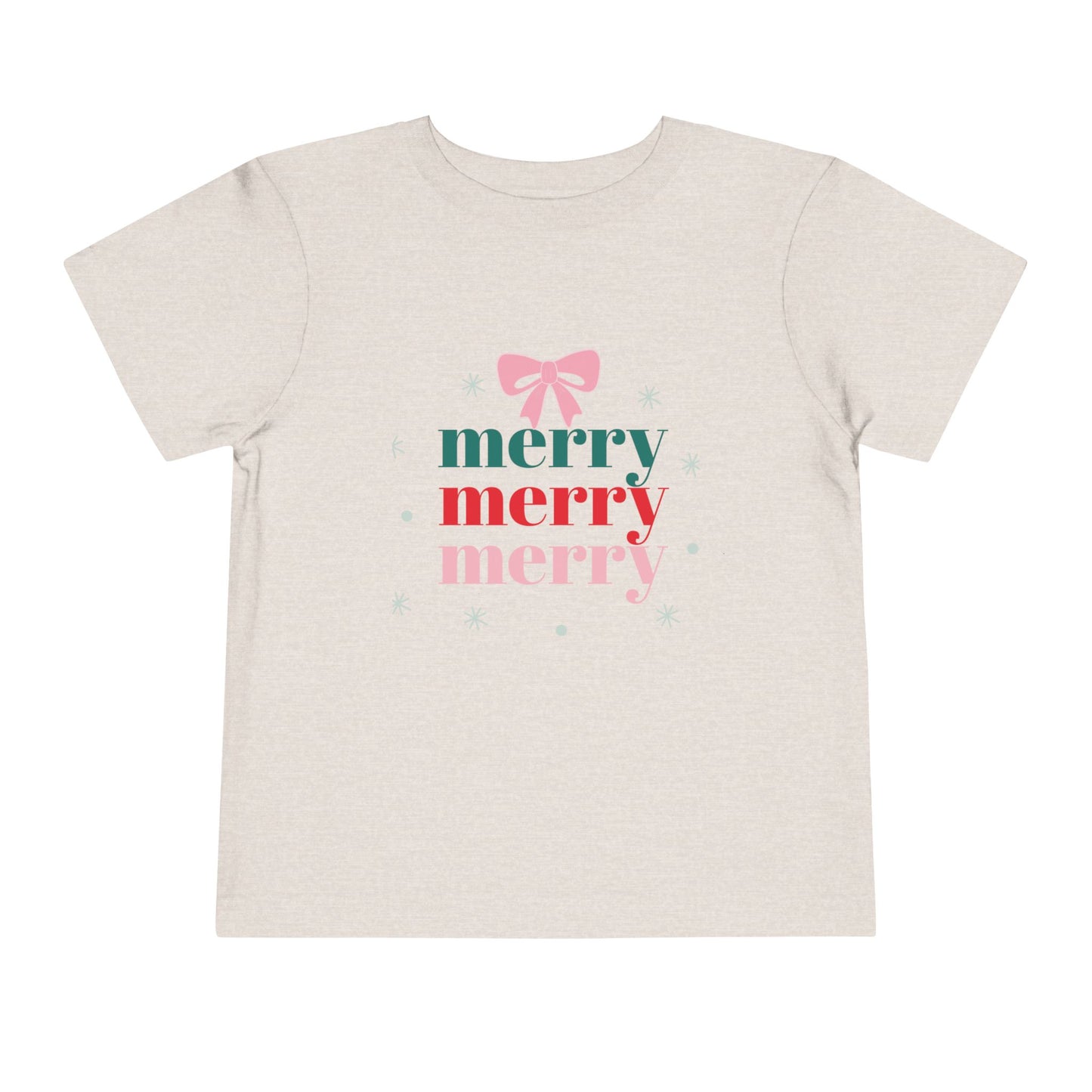 A Merry Toddler Christmas Tee