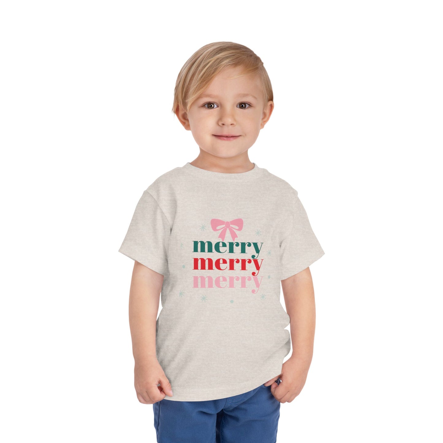 A Merry Toddler Christmas Tee