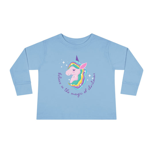 Unicorn Magic Toddler Longsleeve